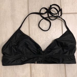 Kore swim bikini top black small like-new